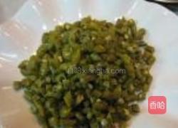 酸豆角炒鸡胗的做法图解4