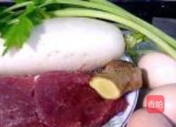 萝卜丝蛋角的做法图解1