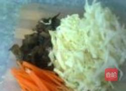 凉拌木耳菜心的做法图解4