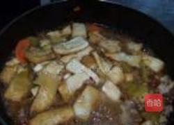 香辣肉末烧豆腐的做法图解9