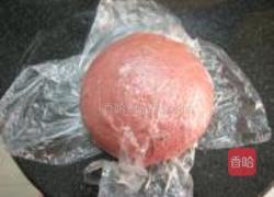 红曲蜜枣面包的做法图解6