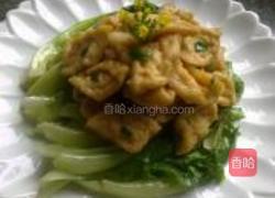 蚝油豆泡扒生菜的做法图解13