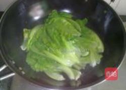 蚝油豆泡扒生菜的做法图解10