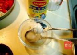 榛仁青豆炒鱼糜的做法图解5