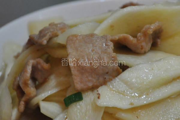高笋肉片