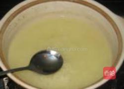 金银花瘦肉粥的做法图解4
