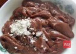 雪菜猪肝的做法图解3
