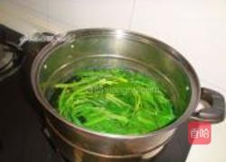 炝拌空心菜的做法图解2