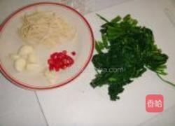 炝拌空心菜的做法图解4