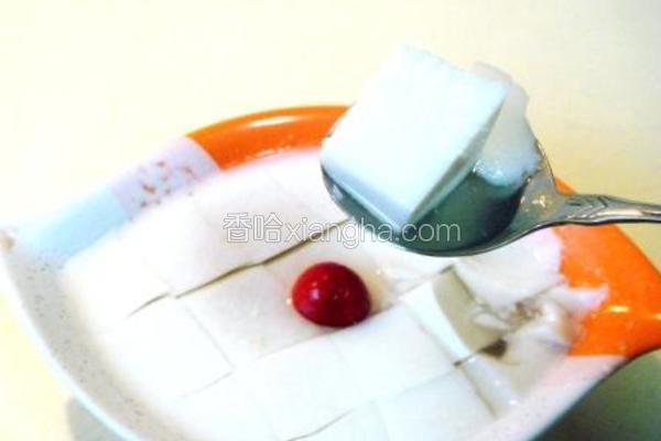 杏仁豆腐
