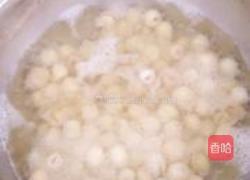 拔丝莲子的做法图解2
