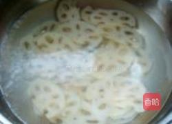 凉拌藕片的做法图解5