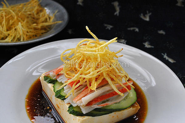 薯丝豆腐