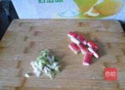 蟹棒丝瓜条的做法图解3
