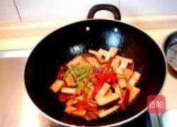 蚝油熏干扁豆的做法图解8