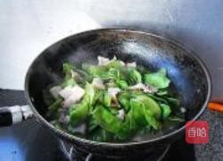 五花肉烧扁豆的做法图解9