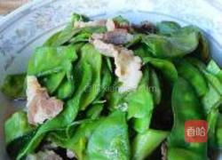 五花肉烧扁豆的做法图解10