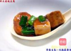 鲜虾大蒜烧豆腐的做法图解18