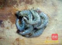 鲜虾大蒜烧豆腐的做法图解3