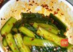 酸辣瓜条的做法图解3
