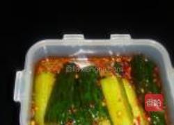 酸辣瓜条的做法图解4