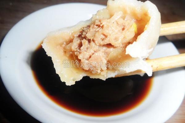 烫面牛肉蒸饺