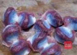 香糟毛豆菊花肫的做法图解8