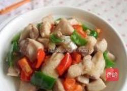 清炒鱼丁的做法图解11