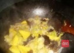 菠萝白菜炒肉的做法图解13