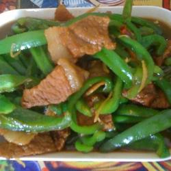 青椒炒肉片的做法[图]