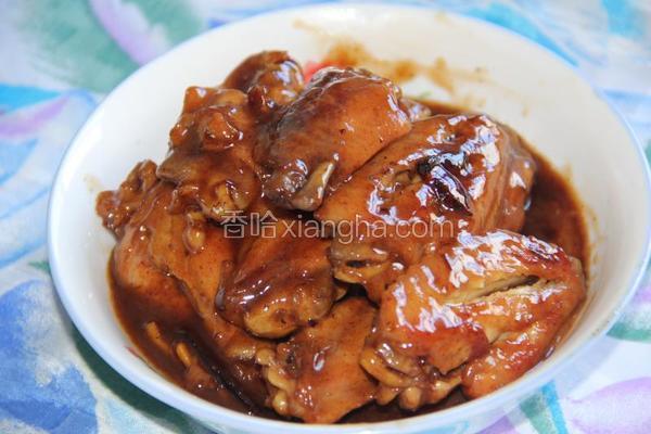 糖浇鸡翅