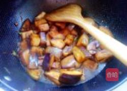 西兰花烧茄子的做法图解6