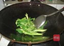 蚝油芥兰炒牛肉的做法图解2