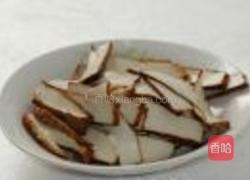 豆腐干炒回锅肉的做法图解4