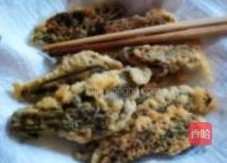 香煎香椿芽鱼的做法图解6