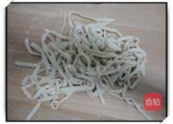 茄子肉丁打卤面的做法图解3
