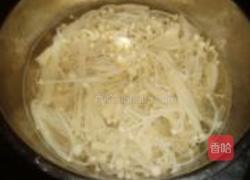 凉拌金针菇的做法图解3