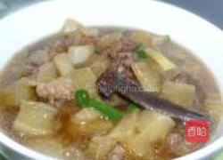白萝卜炖牛筋的做法图解15