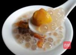 香芋栗子西米露的做法图解4