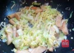 炒馍片包菜的做法图解10