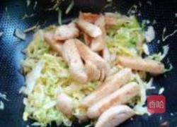 炒馍片包菜的做法图解9