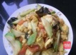 西葫芦番茄炒鸡蛋的做法图解10