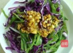 凉拌甘蓝扁豆丝的做法图解9