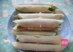 蔬菜豆皮卷的做法图解5