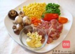 锦绣鸡丁的做法图解1