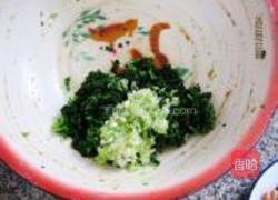 菠菜豆腐煎饺的做法图解2