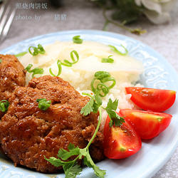 照烧肉饼饭的做法[图]