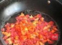 石榴花炒腊肉的做法图解5