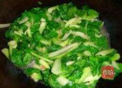 油渣小白菜的做法图解7