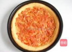 黄金饼底鸡腿披萨的做法图解14